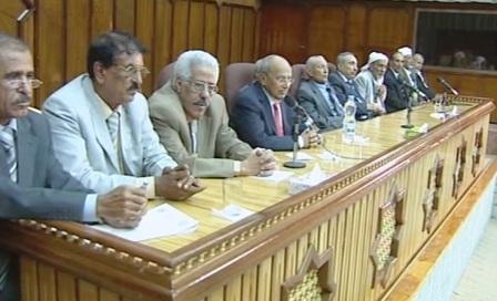 رئاسة اللقاء التشاوري لمناضلي الثورة اليمنية